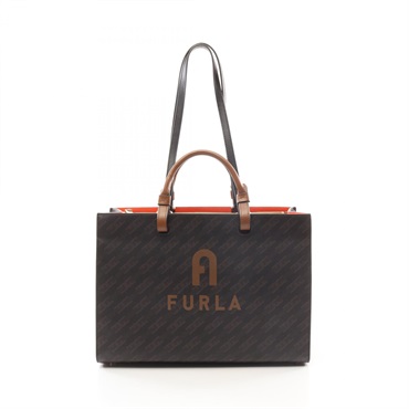 フルラ VARSITY STYLE L TOTE ヴァーシティ スタイル トートバッグ バッグ レディース