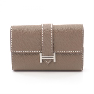 エルメス　HERMES キーケース　レディース エルメス HERMES ベアンキーケース W刻 ローズジャイプール×SV