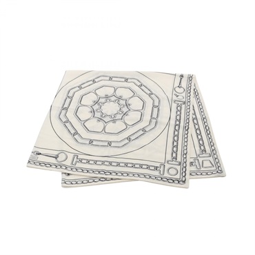 エルメス カレジェアン カレ140 カレイドスコープエフェクト スカーフ 衣料品 レディース