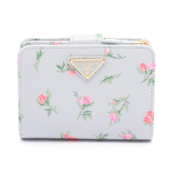 プラダ(PRADA)プラダ VITELLO ROSE 二つ折り財布 財布 レディース  