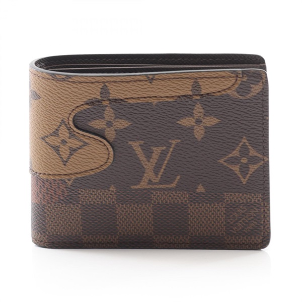 超美品！！ヴィトンVUITONNM26012 ポルトフォイユ・スレンダー2折財布 LOUIS VUITTON ルイヴィトン 二つ折り財布 ポルトフォイユスレンダー