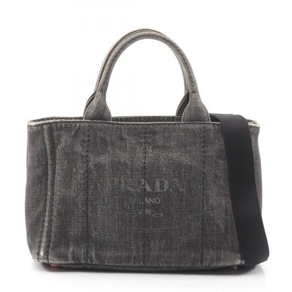プラダ DENIM CANAPA カナパ トートバッグ バッグ レディース B2439G