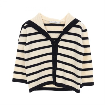 ディオール DIOR MARINIERE カーディガン 衣料品 トップス レディース