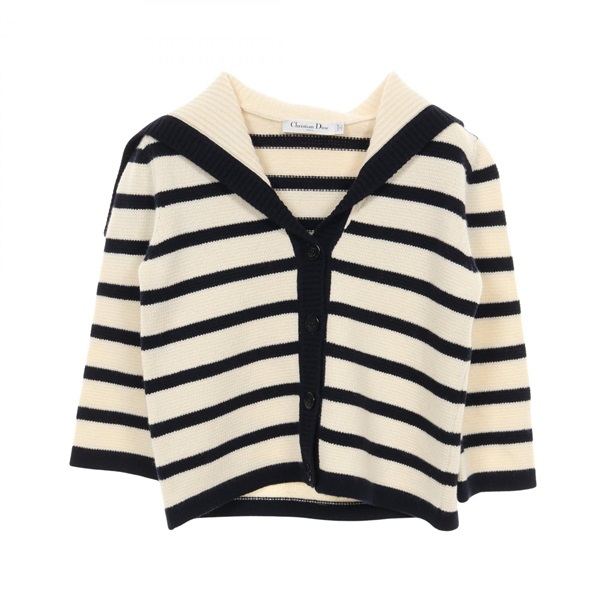ディオール DIOR MARINIERE カーディガン 衣料品 トップス レディース
