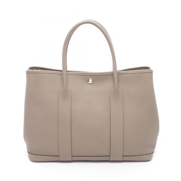 エルメス ガーデンパーティPM グリアスファルト トートバッグ バッグ レディース