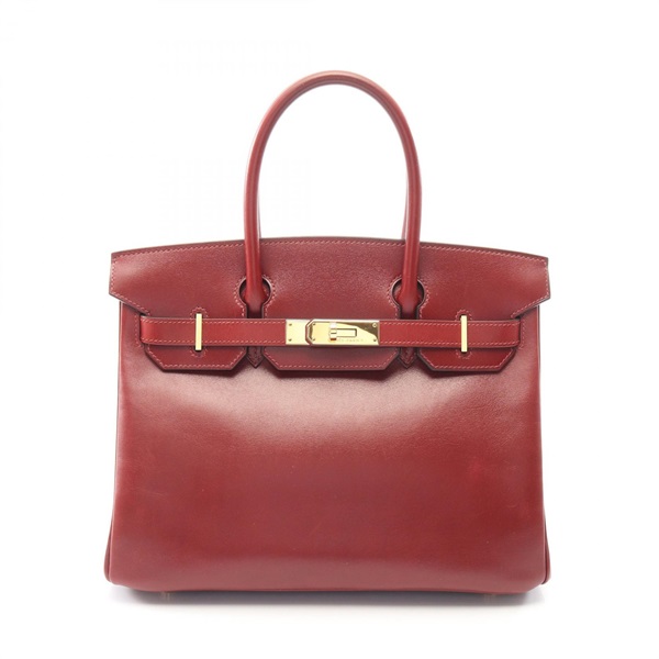 エルメス バーキン30 ルージュアッシュ ハンドバッグ バッグ レディース