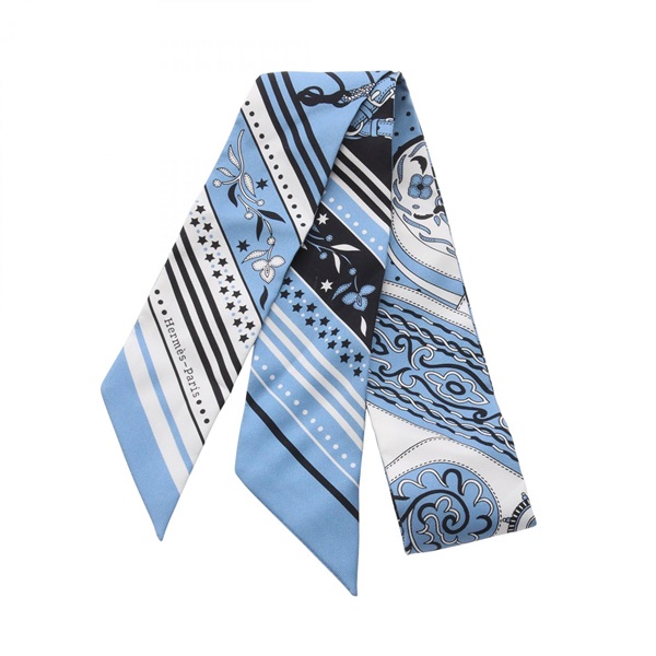 エルメス ツイリー Festival des Amazones Bandana リボン スカーフ 衣料品 レディース