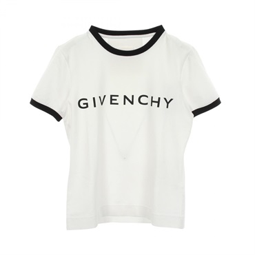 ジバンシィ ロゴ スリムフィット 半袖Tシャツ 衣料品 トップス レディース BW70BF3YAC