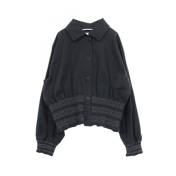 エルメス Veste taille brodee a smocks テール ブロデ ア スモック その他ジャケット 衣料品 アウター レディース H5E6228DD