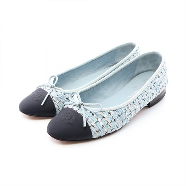 シャネル BALLERINA バレリーナ パンプス 靴 レディース G02819