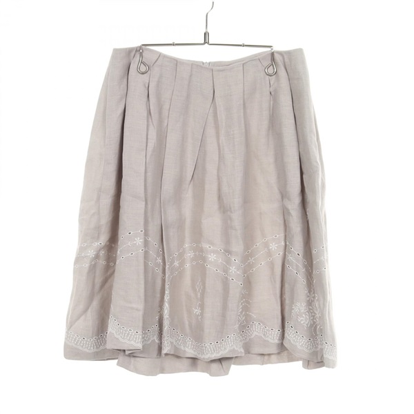 フォクシー 花柄 刺繍 スカート 衣料品  ボトムス レディース 37928
