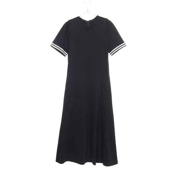 ボーダーズアットバルコニー FLARE TEE DRESS クルーネック 半袖 ワンピース 衣料品 トップス レディース