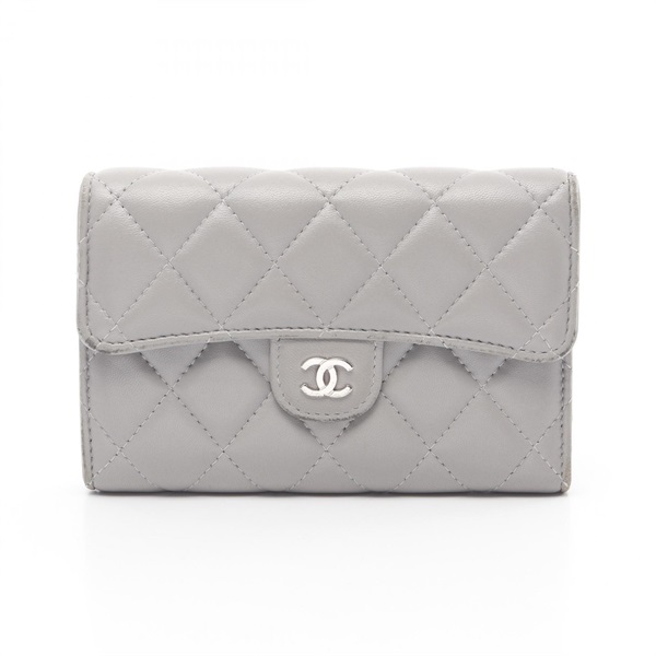 シャネル(CHANEL)シャネル マトラッセ 三つ折り財布 財布 レディース  