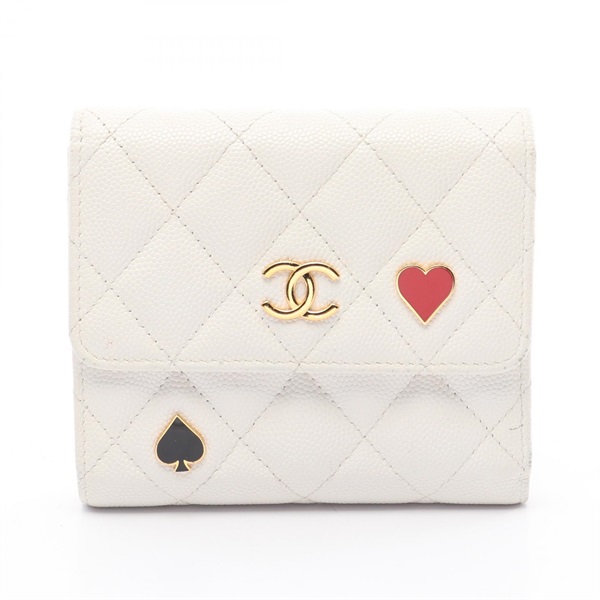 シャネル マトラッセ スモール 三つ折り財布 財布 レディース AP3081