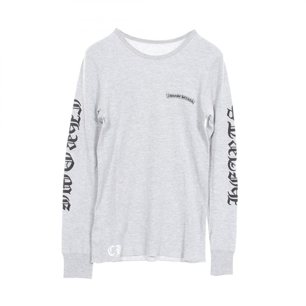 CHROME HEARTS クロムハーツ サーマルカットソー 黒 フローラル 中古Chrome Hearts クロムハーツ TSHIRT LS THERMAL サーマル ダガー