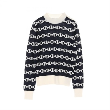 エルメス シェーヌダンクル ニット 衣料品 トップス レディース H5E2697DF