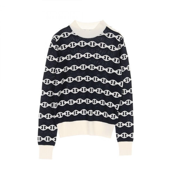 エルメス シェーヌダンクル ニット 衣料品 トップス レディース