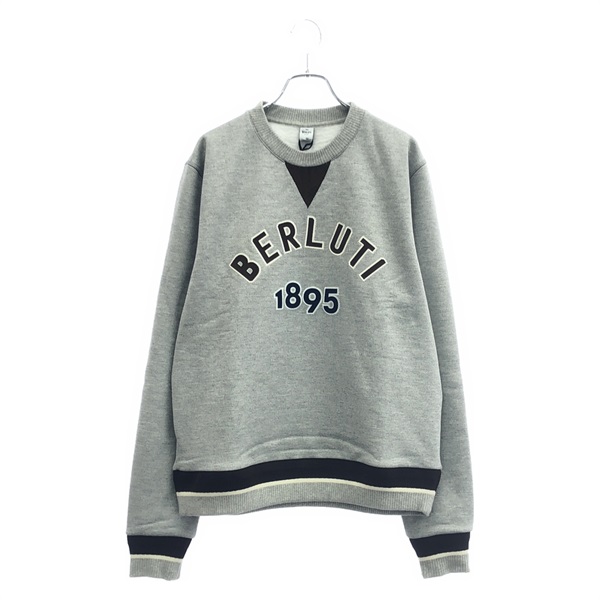 Berluti ベルルッティ ロゴワッペン スウェット XS(S相当) ベルルッティ(Berluti)ベルルッティ スウェット 衣料品 トップス