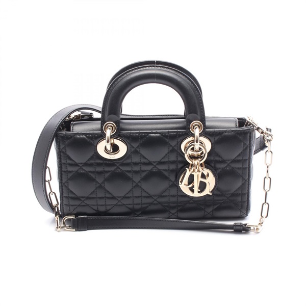 ディオール LADY D-JOY マイクロ カナージュ ハンドバッグ バッグ レディース S0910ONGE