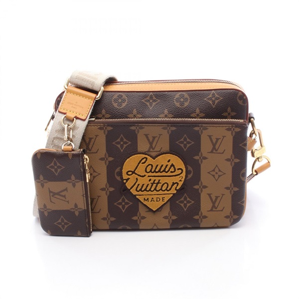 【美品完品】LOUIS VUITTON×NIGOトリオメッセンジャーM45965 ルイ・ヴィトン(LOUIS VUITTON)ルイ・ヴィトン LOUIS VUITTON × NIGO
