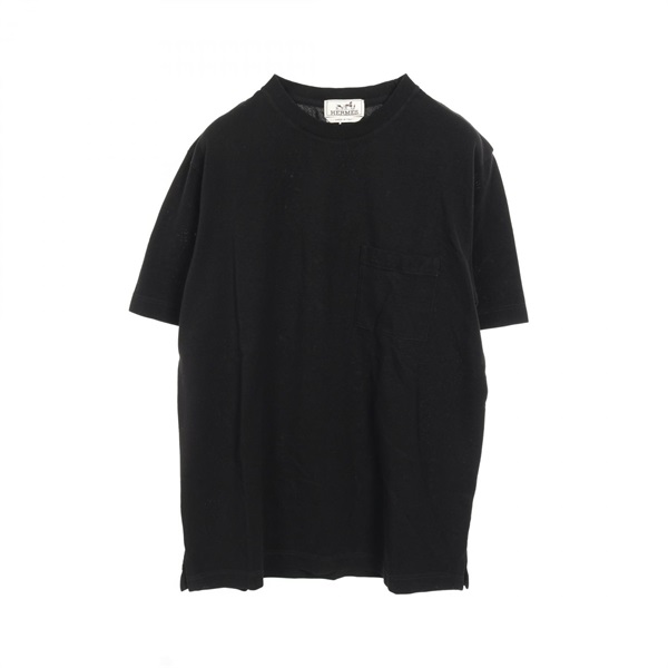 エルメス HERMES H刺繍 ポケット付き 鹿の子 ポロシャツ 衣料品