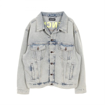 バレンシアガ(BALENCIAGA)バレンシアガ バックロゴ刺繍 デニム