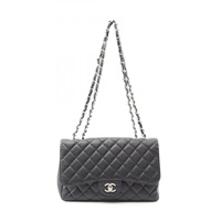 シャネル デカマトラッセ30 クラシック ラージ Wフラップ ショルダーバッグ バッグ レディース A58600