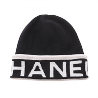 シャネル  ニットキャップ 帽子 レディース