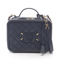 シャネル(CHANEL)シャネル CCフィグリー マトラッセ バニティバッグ