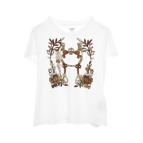 エルメス カルトゥッシュ デッラ カヴァッレリア カットソー 衣料品 トップス レディース