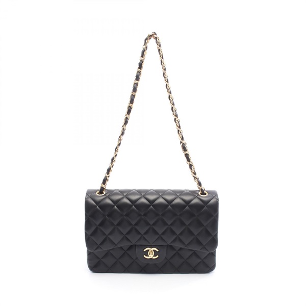 シャネル デカマトラッセ30 クラシック ラージ Wフラップ ショルダーバッグ バッグ レディース A58600