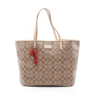 コーチ パークメトロ シグネチャー トートバッグ バッグ レディース F27393