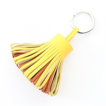 エルメス カルメン ジョーヌナプル ゴールド モーヴペール チャーム アクセサリー レディース