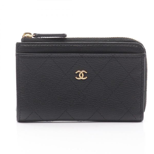 シャネル(CHANEL)シャネル ココマーク ジップ カードケース コイン 
