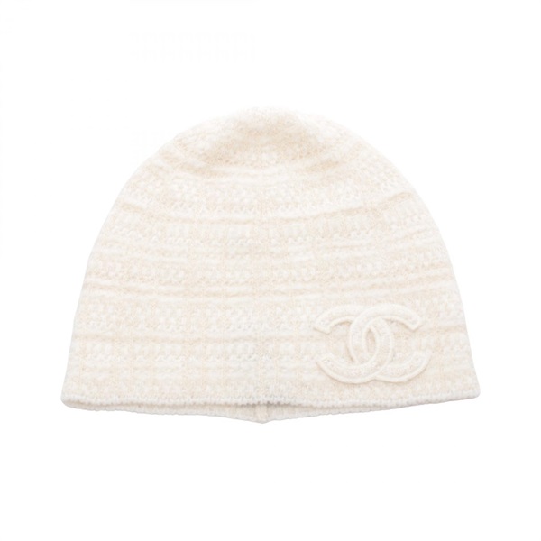 シャネル ココマーク ニット帽 ニットキャップ 帽子 レディース