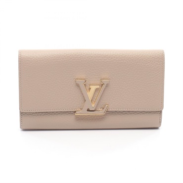 ルイ・ヴィトン ポルトフォイユ カプシーヌ  二つ折り長財布 財布 レディース M61249