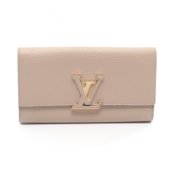 ルイ・ヴィトン ポルトフォイユ カプシーヌ  二つ折り長財布 財布 レディース M61249