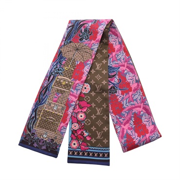ルイ・ヴィトン バンドー ルイ ア パリ リボン スカーフ 衣料品 レディース M71477