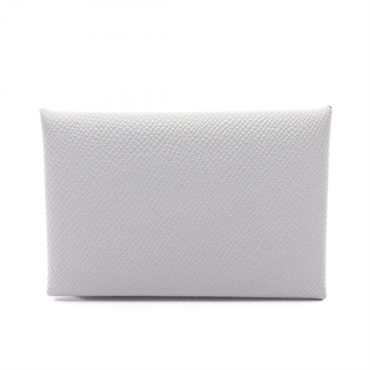 エルメス カルヴィ ブルーグラシエ コインケース 財布 レディース