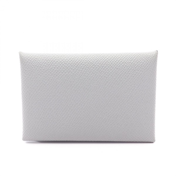 エルメス カルヴィ ブルーグラシエ コインケース 財布 レディース