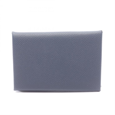 エルメス カルヴィ ブルーニュイ コインケース 財布 レディース