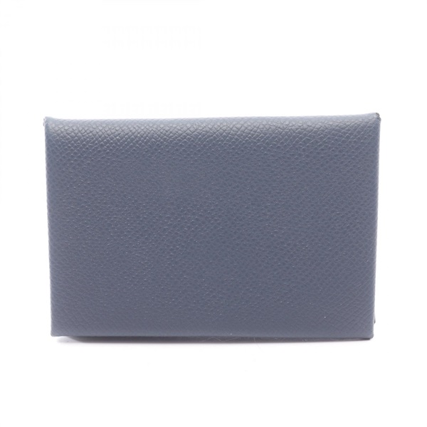 エルメス カルヴィ ブルーニュイ コインケース 財布 レディース