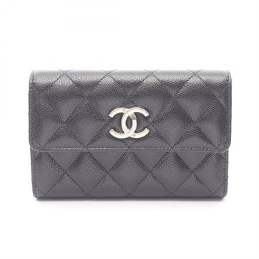 シャネル マトラッセ 三つ折り財布 財布 レディース AP3398