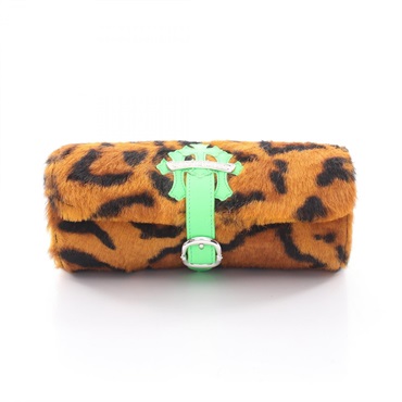 クロムハーツ JEWELRY ROLL 3セメタリークロスパッチ レオパード ウォッチケース その他雑貨 アクセサリー メンズ