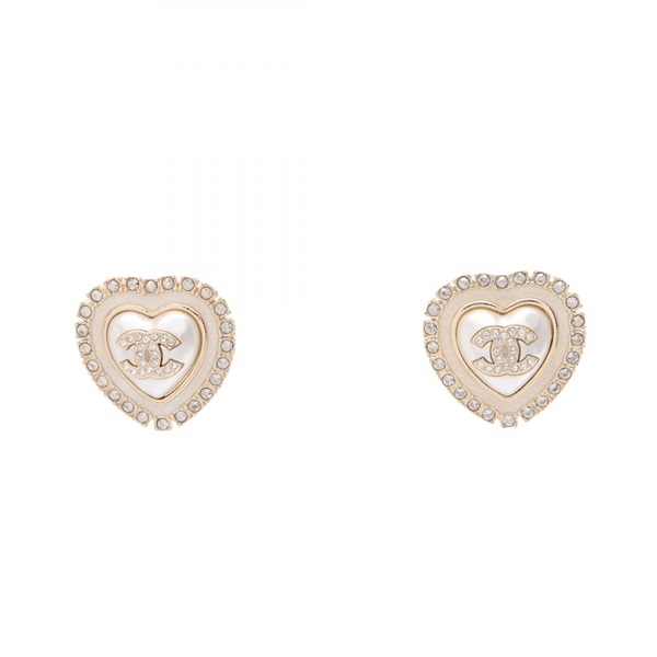 シャネル(CHANEL)シャネル ココマーク ハート ピアス ジュエリー 