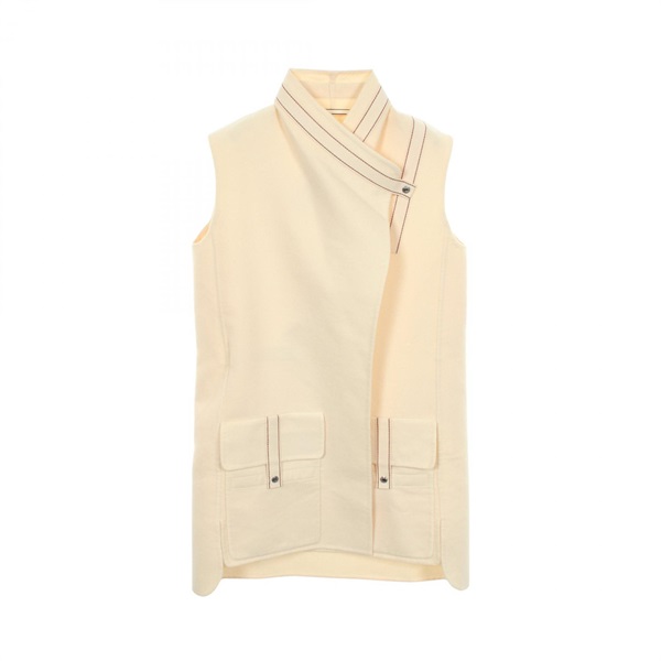 エルメス ロングジレ ベスト 衣料品 トップス レディース