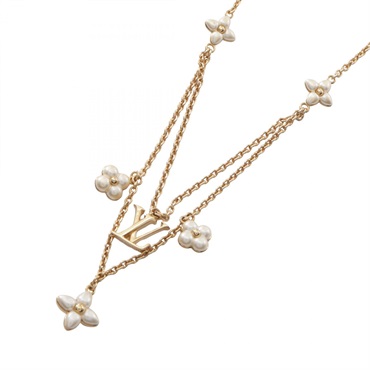 ルイ・ヴィトン LV フローラグラム ネックレス ジュエリー レディース M00981