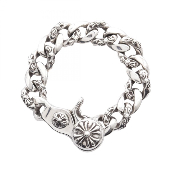 クロムハーツ FNCY CHN LNK ファンシーリンククリップ ブレスレット アクセサリー メンズ