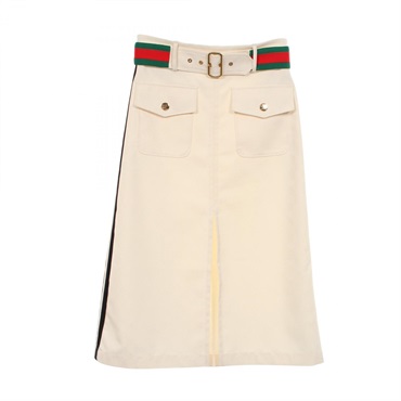 グッチ GUCCI × adidas GG トレフォイル スカート 衣料品  ボトムス レディース