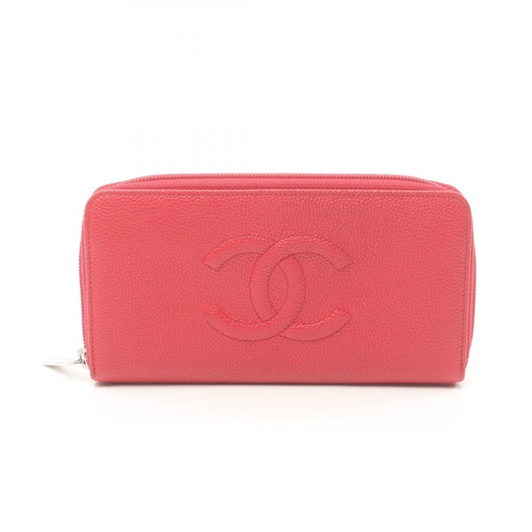 シャネル(CHANEL)シャネル ココマーク ラウンド長財布 財布 レディース 